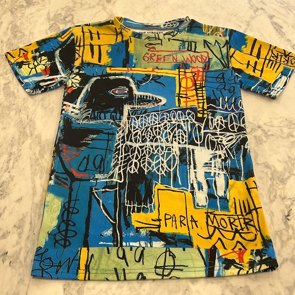 The Strokes Basquiat Shirt Size Small - Never Worn